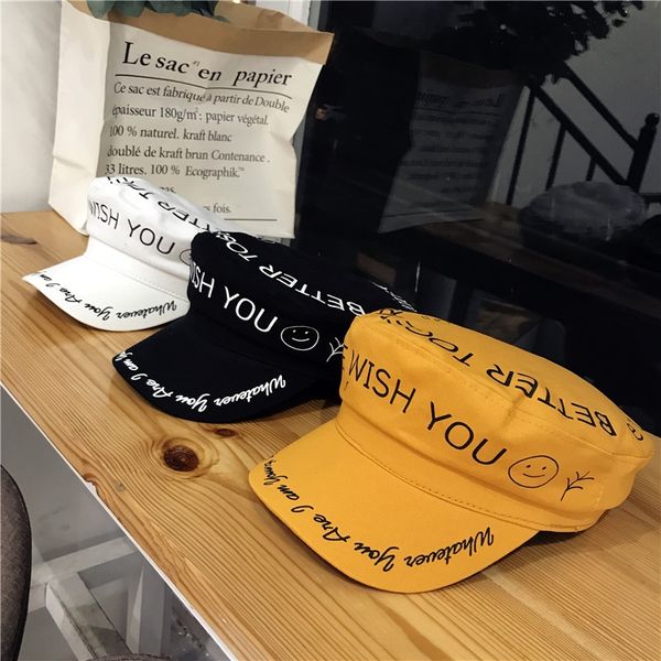 

ftvf0 duck tongue navy children's summer korean style fashion all-match beret octagonal beret autumn thin online red octagonal hat fema, Blue;gray