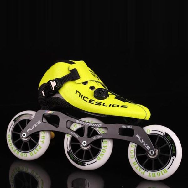 

inline & roller skates 2021 niceslide speed self locking carbon fiber professional competition speeding skate racing skating patines