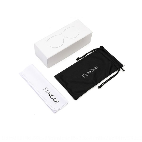 

2019 new quality sun box cloth sun box glasses cloth solid color glasses bag, Blue