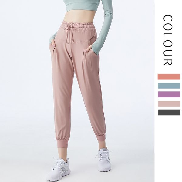 

casual loose leisure yoga pants dance long pants loose sports soft women solid bloomers fitness sports leggings, White;red
