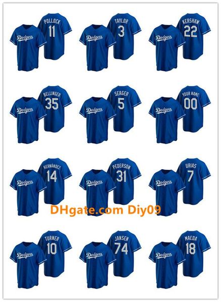 

los angeles dodgers men women youth 50 mookie betts 7 julio urias 21 walker buehler alternate baseball jersey, Black