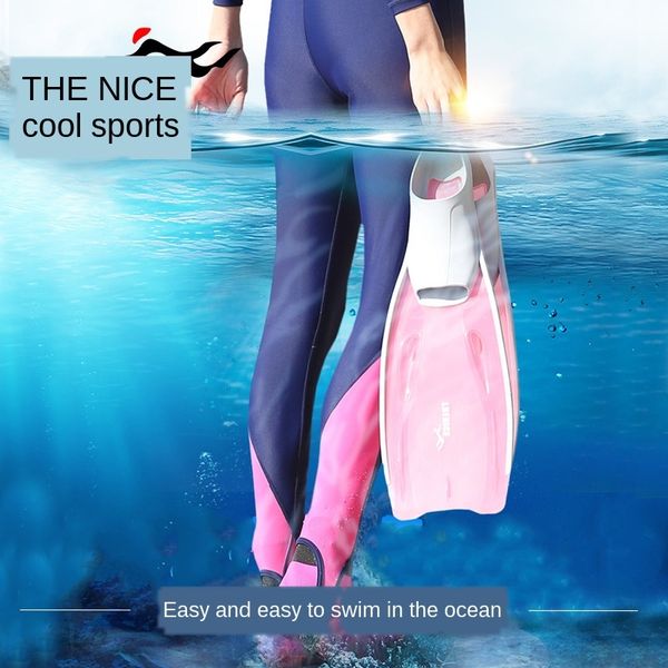 

w9yzg thenice professional snorkeling flippers diving suit silicone diving suit swimming training wading sports equipment silicone frog shoe