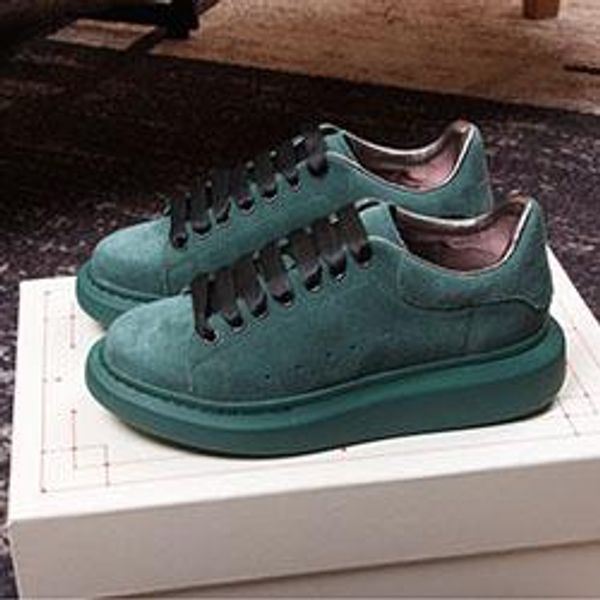 

2020 velvet белых женщин конструктора кроссовок мужских платформы casual luxury обувь твердого цветов обувь кроссовки chaussures, Black