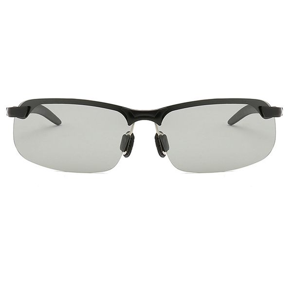 

smart pchromic polarized sunglasses uv protection anti glares fashion sunglasses adjustable temple for driving fishing, White;black
