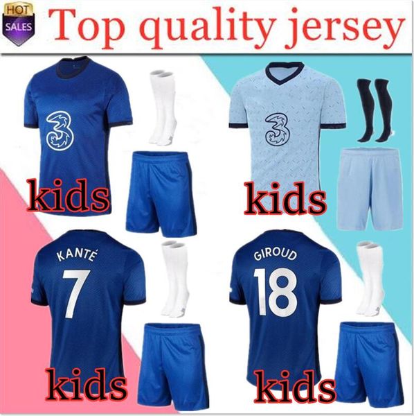 

2020 2021 willian pulisic soccer jersey home away kids football shirt kits 20/21 camisa de futebol kante pedro giroud football shirt, Black;yellow