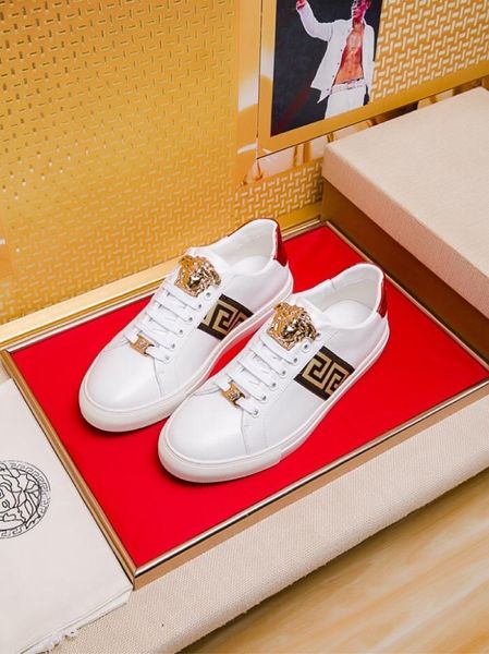 

2020t limited edition custom men's leather low-casual shoes, trend wild sports shoes, original box packaging, size: 38-45
