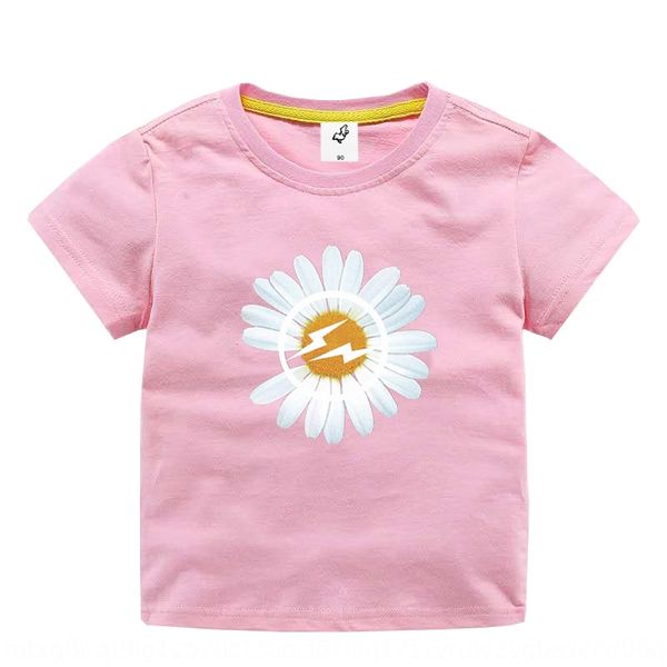 

9rxdi clothing summer clothes baby all-match cute chrysanthemum parent-child t- t-shirt children's clothing thin half-sleeve children&#, Blue