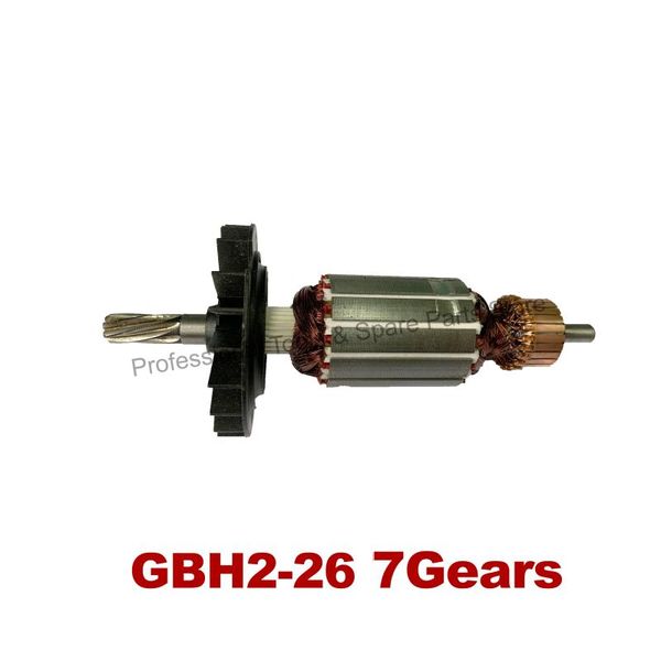 

220v-240v armature rotor anchor stator replacement for bosch rotory hammer gbh2-26 gbh2-26e/re/de gbh2-26dre gbh2-26dfr gbh2600