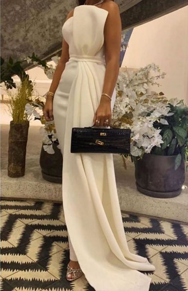 

2021 long white mermaid prom dresses, Black
