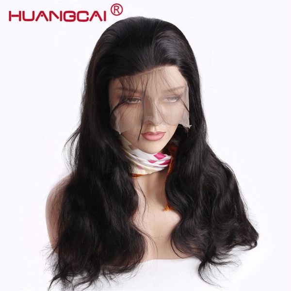 

full lace wigs pre plucked with baby hair malaysian body wave glueless full lace human hair wigs remy hair natural hairline, Black