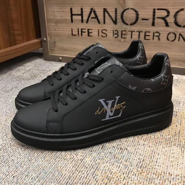 

new arrival men 's shoes zapatos de lujo para hombre fashion design lightweight shoes lace -up plus size sports casual men shoes drop