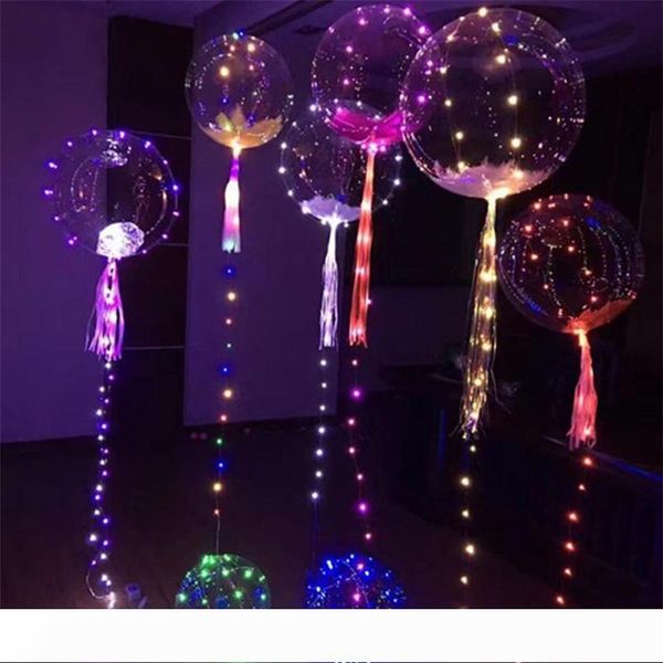 

after put in helium about 18-20inch ) luminous led balloon colorful transparent round bubble wedding balloons lighting more colors