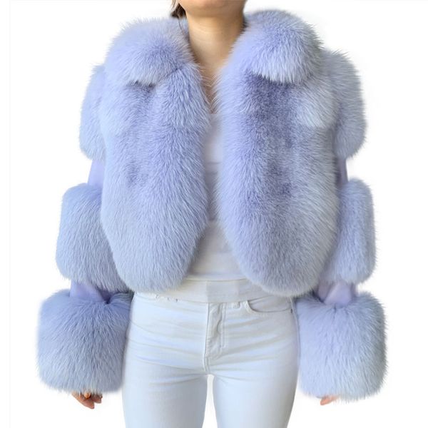 

women fur coat winter real fur coat ladies white female jackets 2020 short real clothes, Black