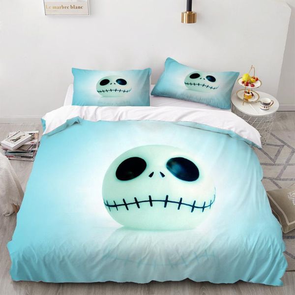 

the nightmare before christmas bedding set 3 piece cover set duvet cover bedding luxury bed quilt kids bed