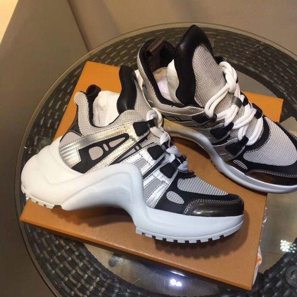 

new fashion chaussures womens and mens shoes archlight sneakers designer tripler luxury womens designer vintage triple s casual shoes black