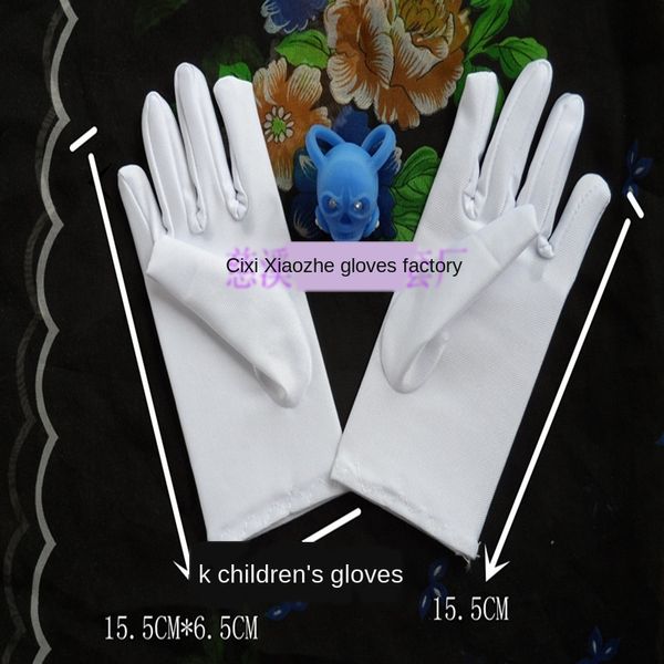 

children's children's performance etiquette stage performance spandex jazz and gloves dance etiquette gloves, White