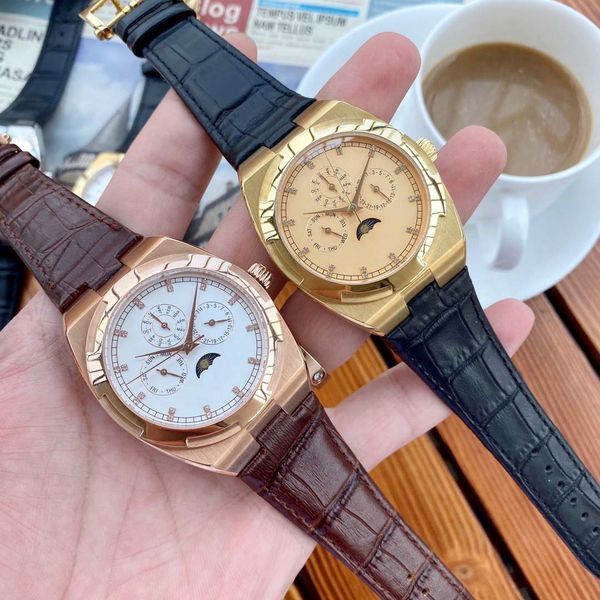 

u1 factory automatic mechanical men watch blue dial sapphire stainless steel transparent glass back men's watches 888, Slivery;brown