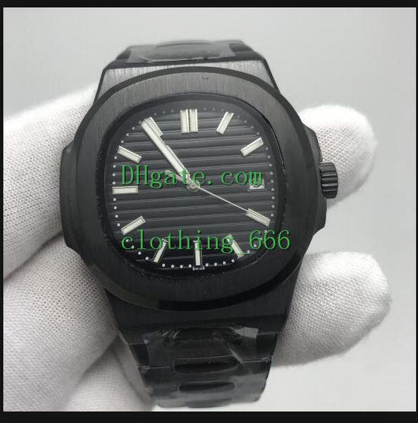 

18 style designer wristwatches 5711 40mm silver strap super luminous stainless asia 2813 movement mechanical automatic men's watches, Slivery;brown