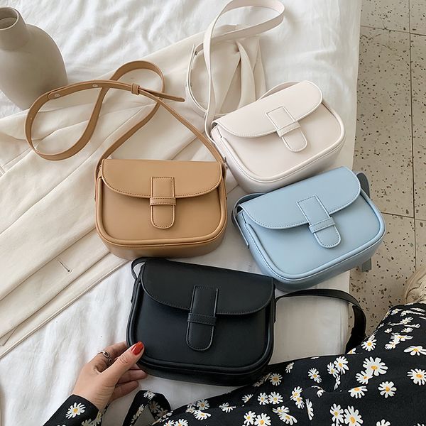 

mini pu leather flap bags for women 2020 solid color shoulder handbags female travel cross body bag lady fashion simple bag