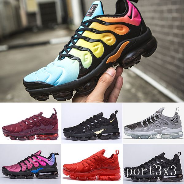 

tn plus running shoes for men women black speed red white anthracite ultra white black 2019 designer sneakers ehvvt