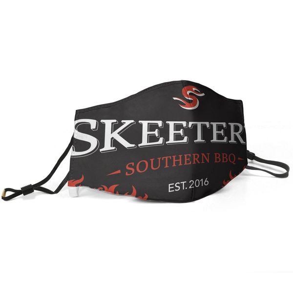 

женщины мужчина маска респиратора логотип муфельного скитера напечатанным с регулируемой ear hook mas, Silver