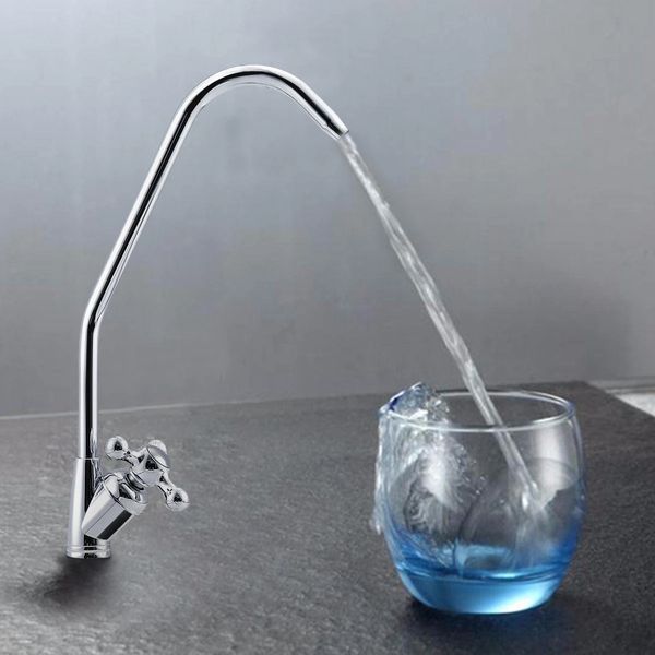 

1/4 inch reverse osmosis ro system drinking water filter faucet home kitchen tap