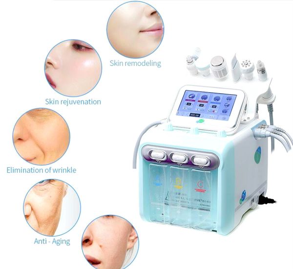 

6 в 1 aquasure h2 o2 вода дермабразия hydra facial машина bio lifting массаж аква пилинг уход за кожей лица deep clean anti aging