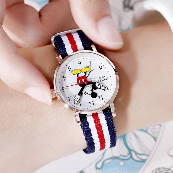 

diisc children's cute quartz primary and secondary school students cartoon 289 children's cute quartz primary and secondary watch, Blue