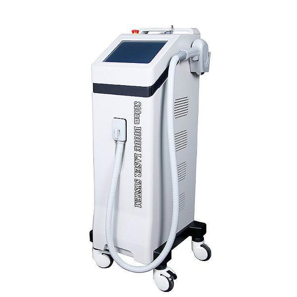 

new design popular professional laser hair removal machine 808nm diode laser for all kinds of color skin treatment, Black
