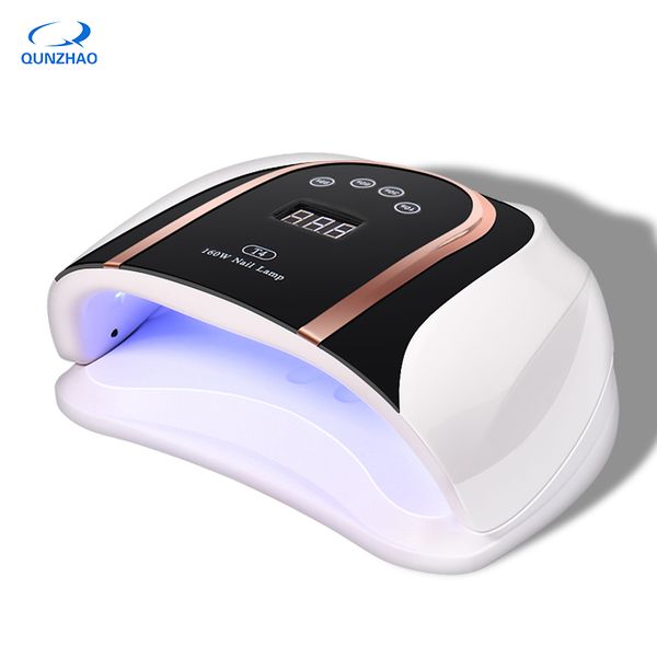 

uv led nail lamp for two hand uv light for nails 54 pcs light bead big gel nail lamp quick curing gel polish 160w