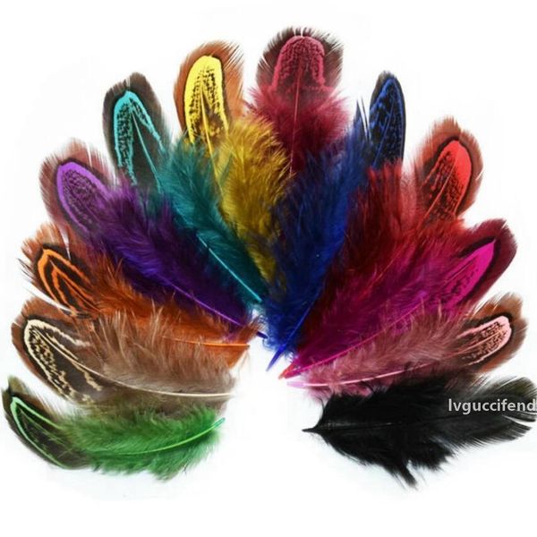 

6-10cm pheasant feather tails tail feathers fan for craft sewing apparel wedding party home decoration 100pcs eea1643