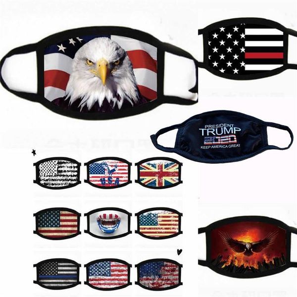 

face masks trump american election supplies dustproof print mask universal for men and women american flag mask txliq bde2010