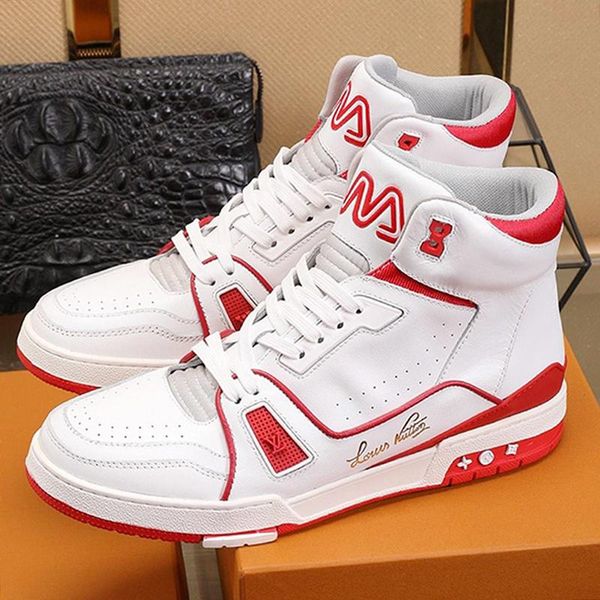 

new 2020 men shoes fashion outdoor trainer sneaker mid-style mens shoes casual luxury ankle boots fashion design drop s