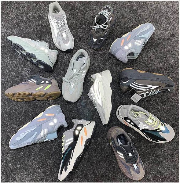 

2020 wave runner 700 blush desert rat salt 700v2 white black jogging shoes kanye west men's women's sneakers ing