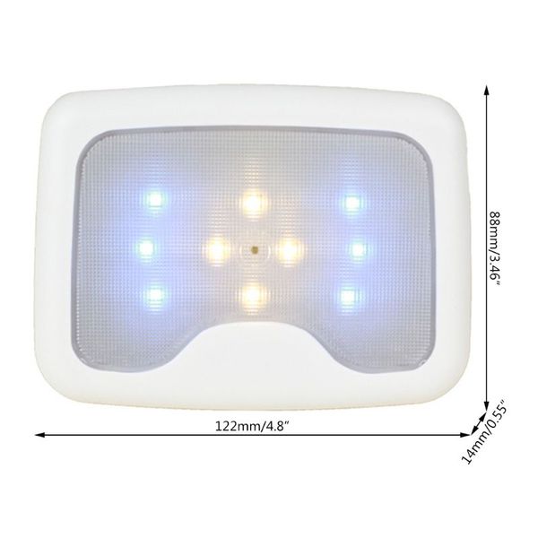 

car ceiling reading light usb charging rear row led car interior trunk light b36b