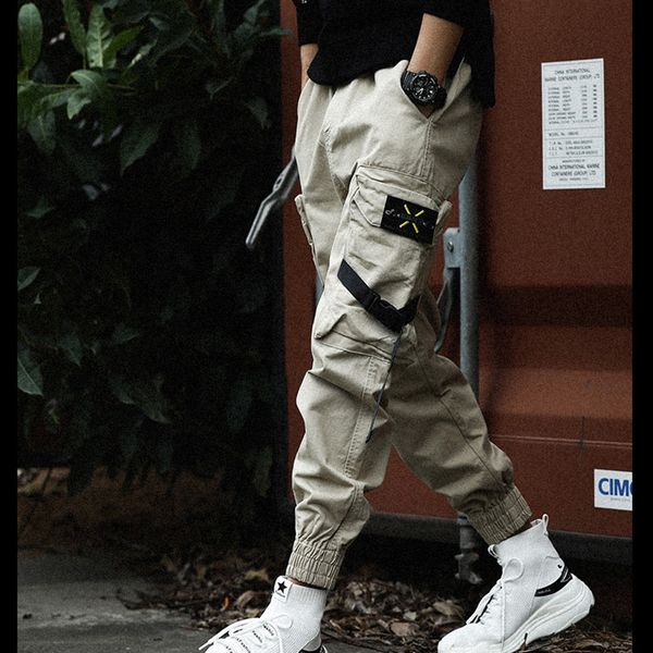 

мужские стиль штанах мужчины летние водонепроницаемый дышащий мужчины брюки joggers army карманы повседневные брюки плюс размер 4xl, Black