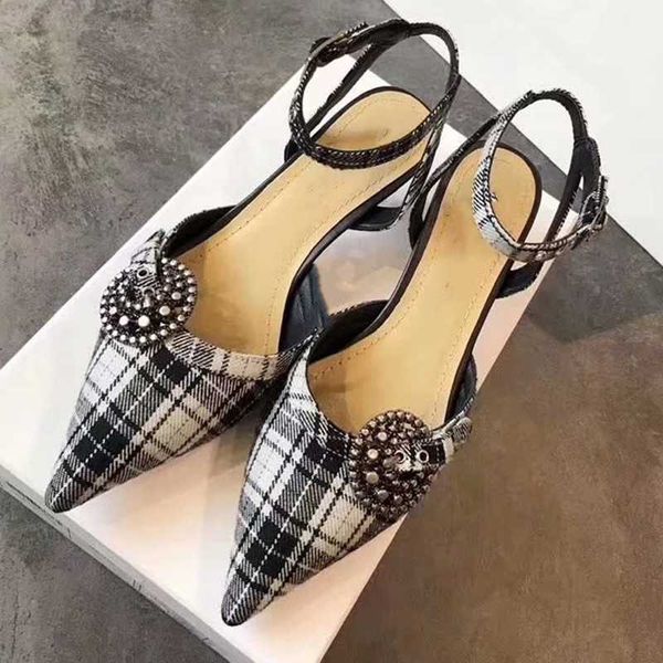 

heeled sandals thin heel women shoes 2020 summer comfort block color ladies fashion female zapatos de mujer, Black