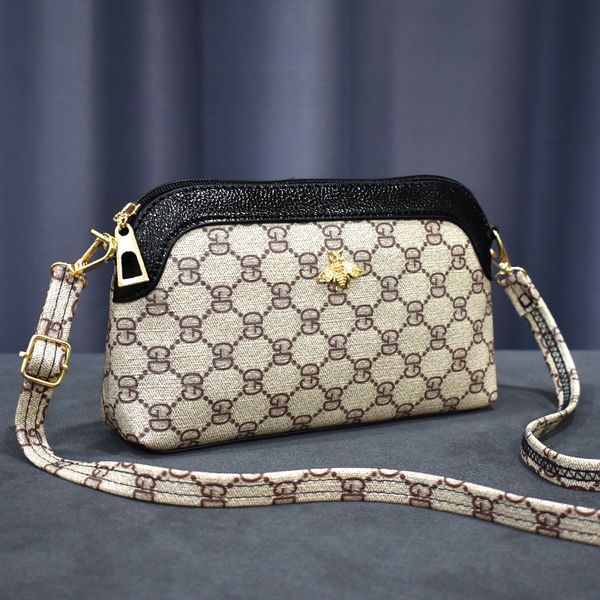 

new little bee messenger shoulder 2020 printed stitching women's bag popular simple casual shoulder bag