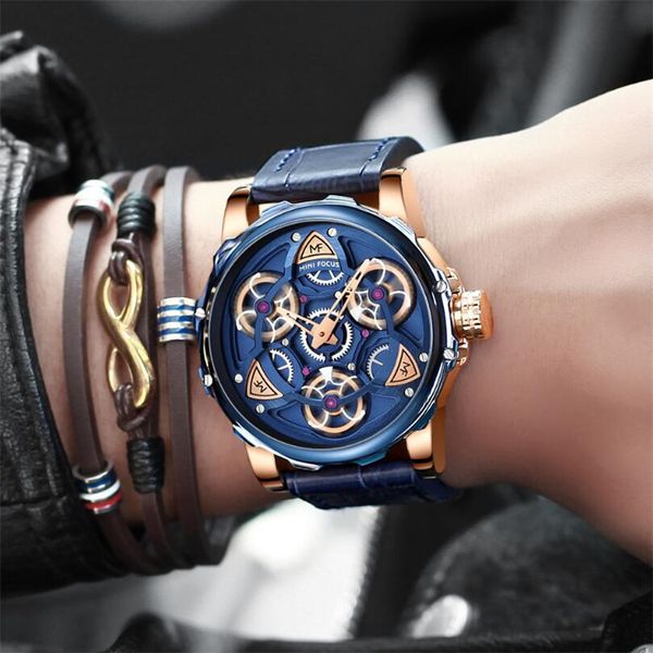 

new arrival causal style auto date sporty watches men business quartz wristwatch leather band relogio masculino, Slivery;brown