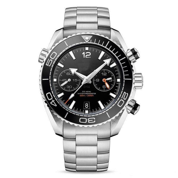 

new glide smooth watch men's watches james bond daniel craig planet ocean 600m skyfall limited edition luxury watch, Slivery;brown