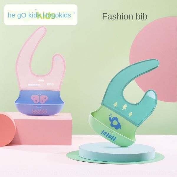 

heguo матери и ребенка творческих детей моды трехмерным горячей продажи ребенка питание силиконовые нагрудник водонепроницаемый силиконовый