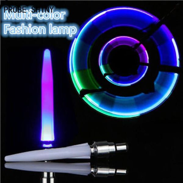 

bike lights probe shiny bicycle light 2pcs motion activated glow car motorcycle tire caps wheel color a711