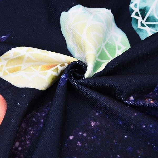 

newly tapestry blanket scarf shawl colorful polyester tassel 150x75cm breathable for beach bn99