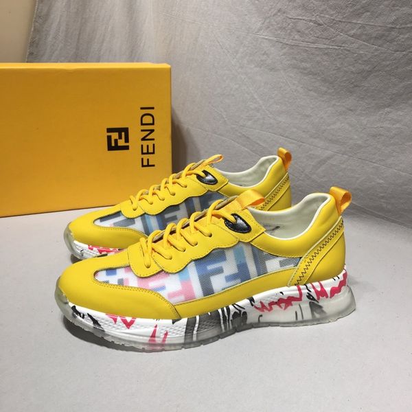 

2020 r1 fashion trend mens designer shoes leather breathable luxury shoes lace-up casual hiker shoes mens sneakers, Black