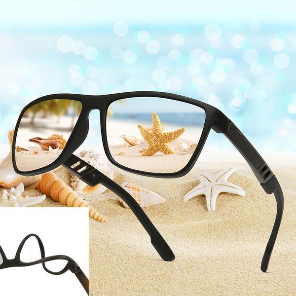 

tr90 polaroid sunglasses square flexible driving rubber square sun glasses men polarized sunglases for women men, White;black