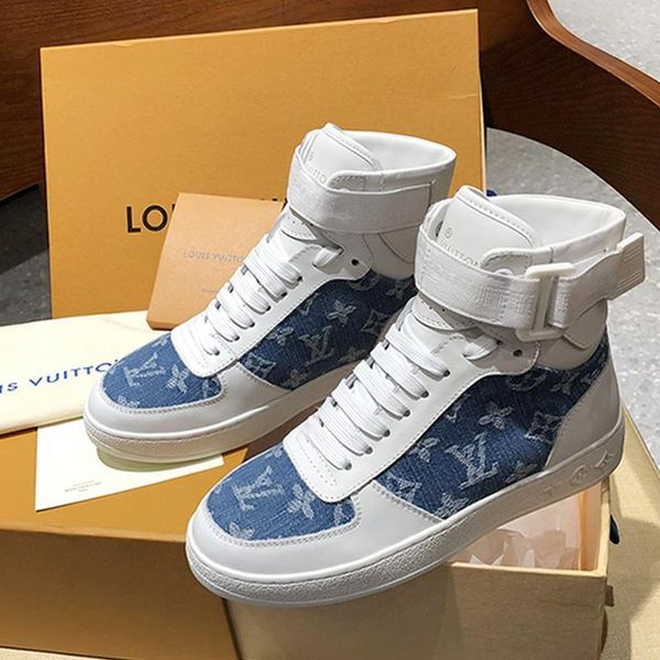 

2020 couple shoes fashion luxury mens leather casual sport shoes,personality wild high mens casual shoes size 35-46 00214, Black