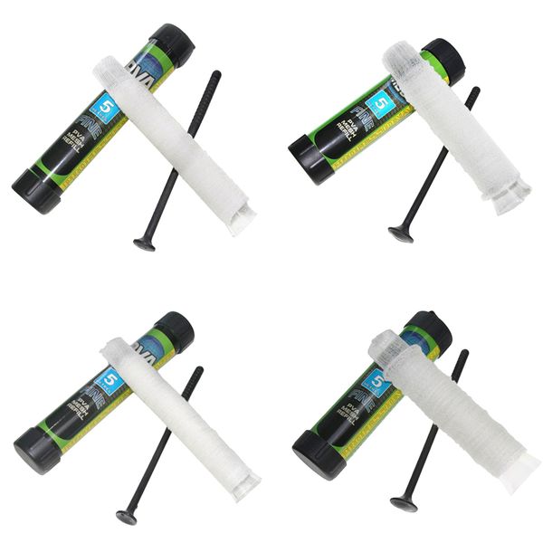 

4pcs 5m pva fishing mesh universal refill bait bag carp coarse fishing accs