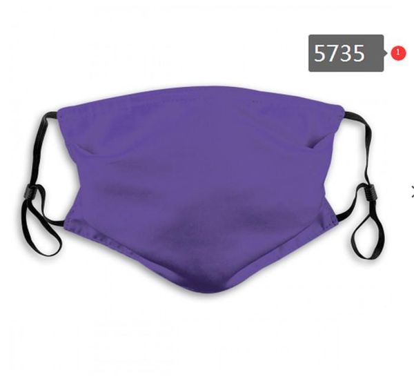 

blank color designer mask washable adjustable reusable face covering 2 carbon filters safety outdoor sports dust proof breathable face masks