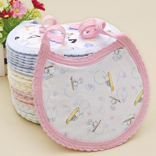 

gift baby towel bib bib large baby cotton double layer cotton saliva towel