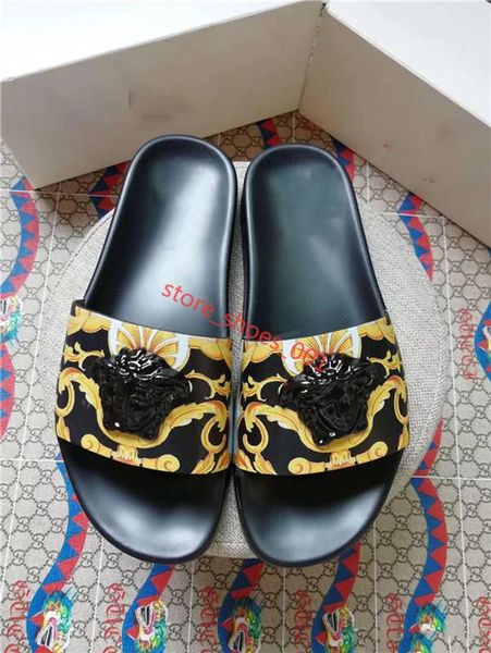 

new fashion designers design woman's and men slippers high leather woman's slippers european and american style with the packing h, Black